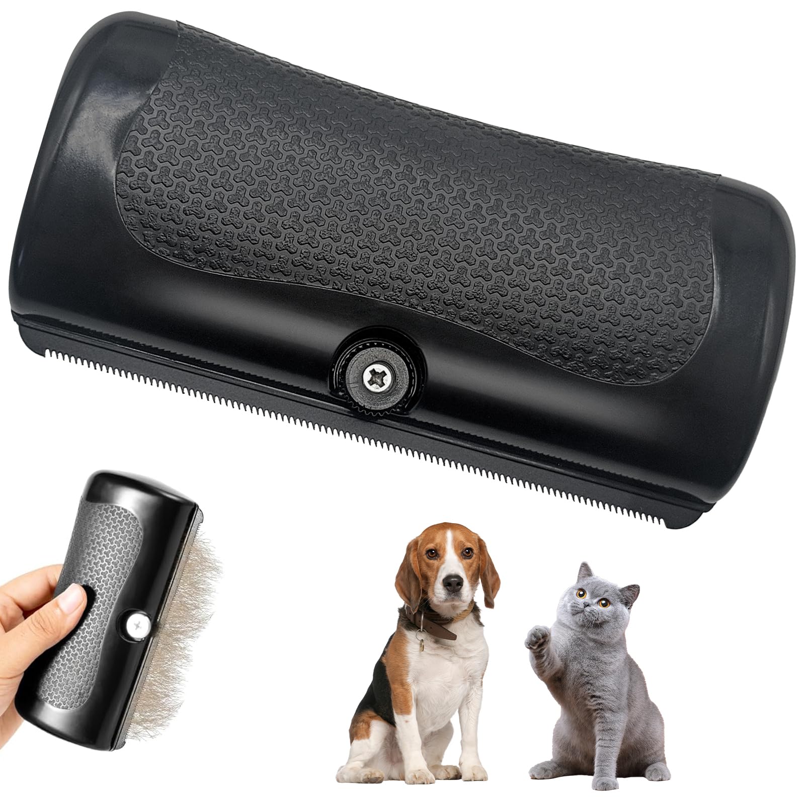 Pet Care Brush - Hundebürste - Fellwunder Bürste Hund - Deshedding Bürste für Hunde & Katzen - Haustierpflegebürste - Effiziente Haarentfernung und Pflege für kurzhaarige Haustiere
