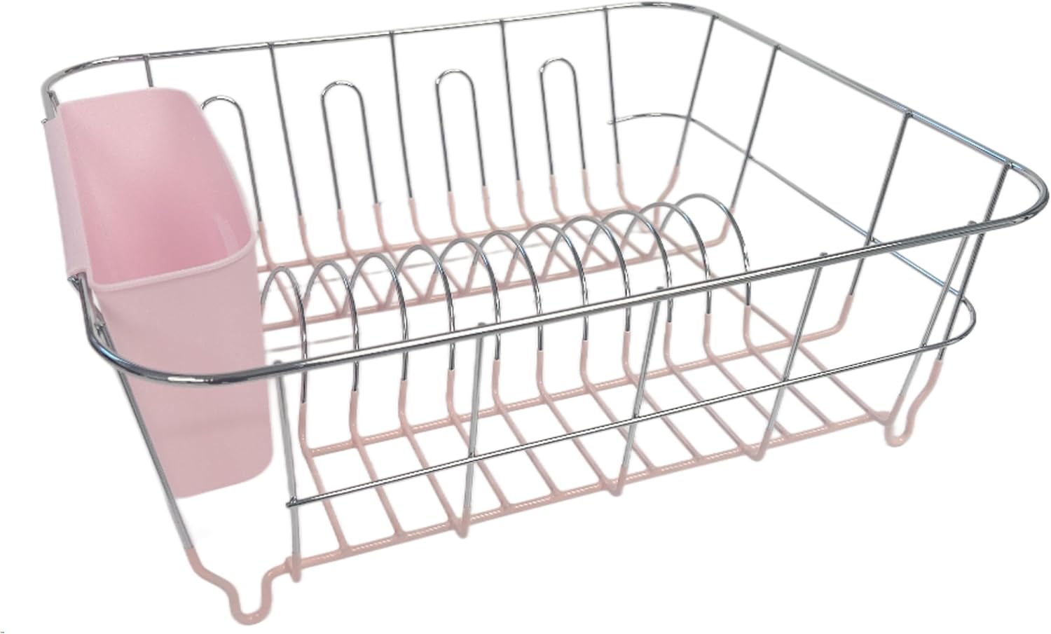 Amazon.com - Dish Drying Rack & Cutlery Holder 2 Piece Set - Compact ...