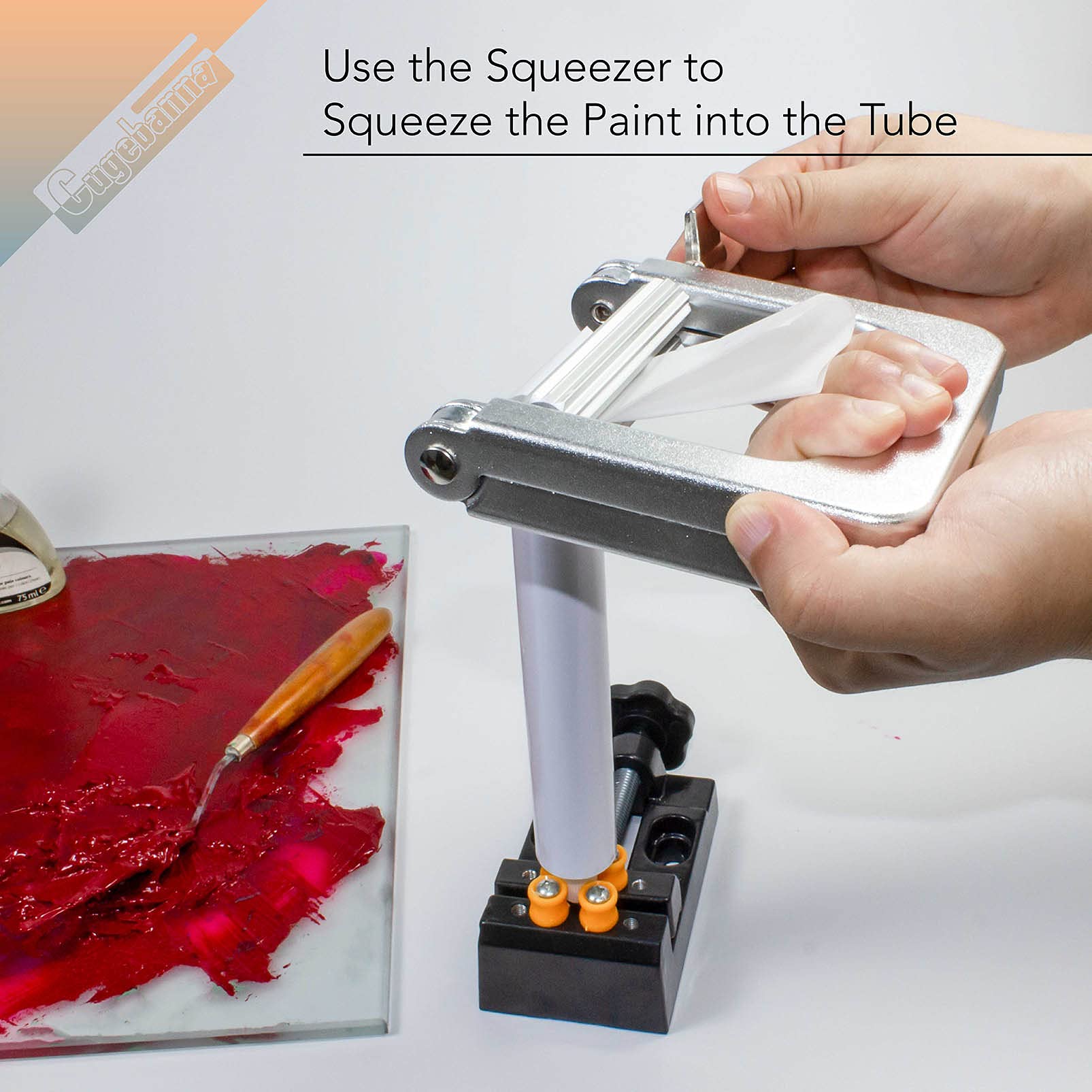 Handmade Mineral Pigment Paint Kit, Including 14 x Empty Paint Tubes