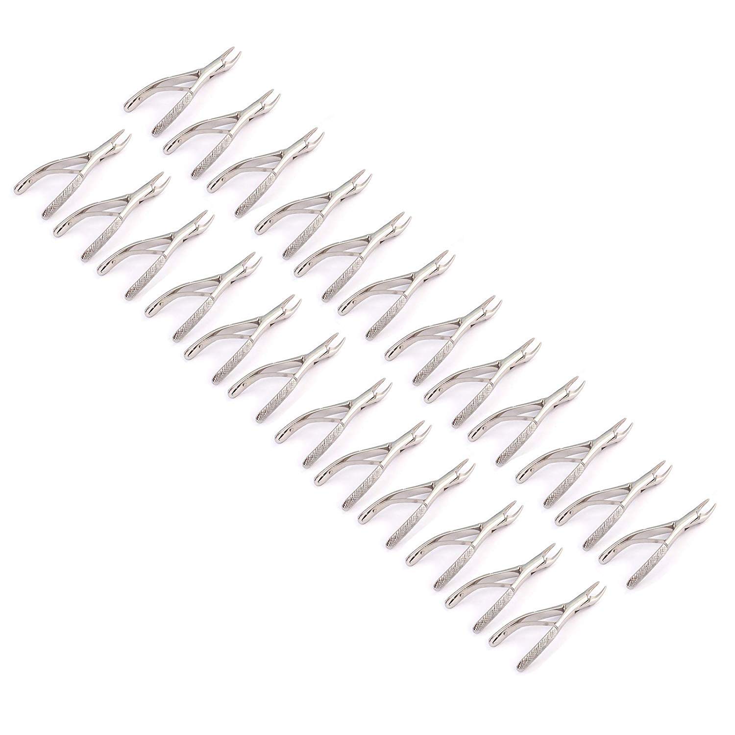 OdontoMed2011® Set Of 24 Dental Extracting Forceps #150SK Dental Extraction Instruments ODM