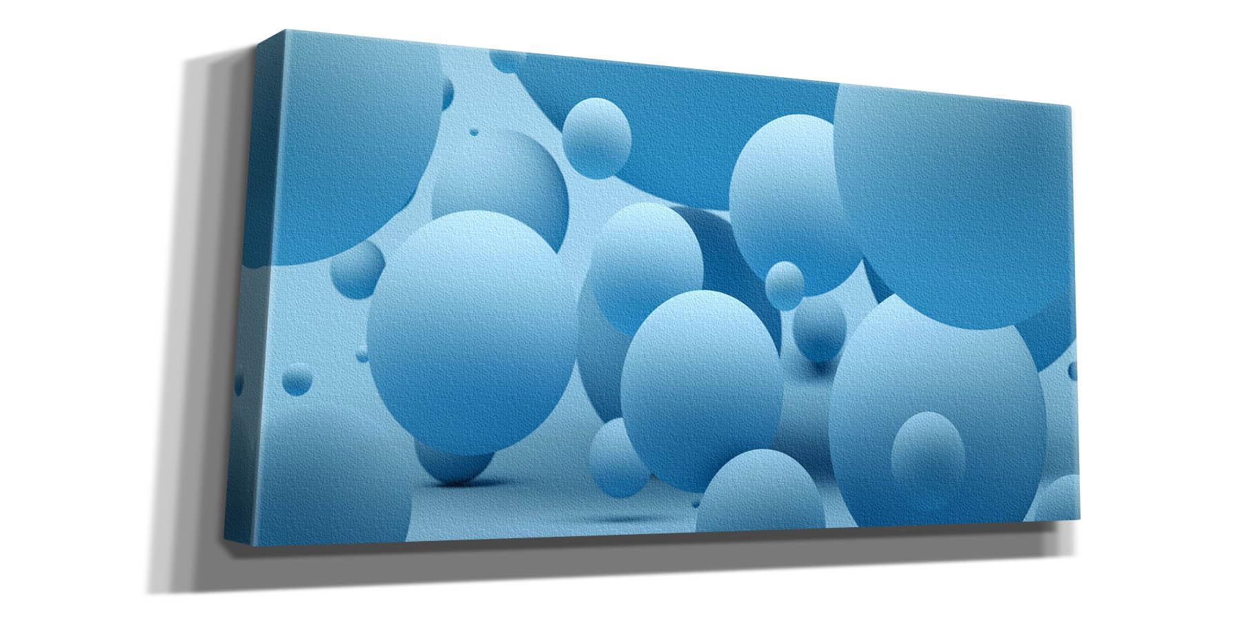 Epic Graffiti 'Bubble Rain' by Epic Portfolio, Canvas Wall Art, 60