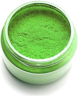 Green Mica Powder, Epoxy Resin Dye-Huge 100g/3.5oz Capacity Bottled Slime Powder Natural Pigment Powder,for Paint, Slime,Nail Polish, Eyeshadow, DIY Soaps, Bathroom Bombs, handicrafts, etc.