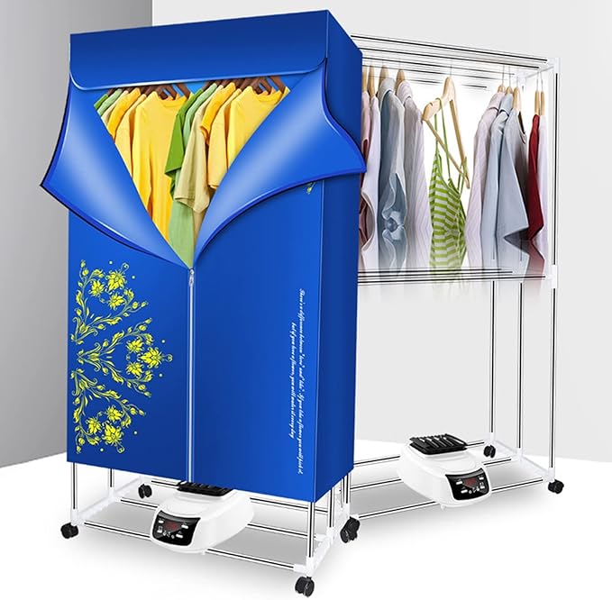 FEBOD Electric Heated Clothes Dryer Horse Indoor Folding