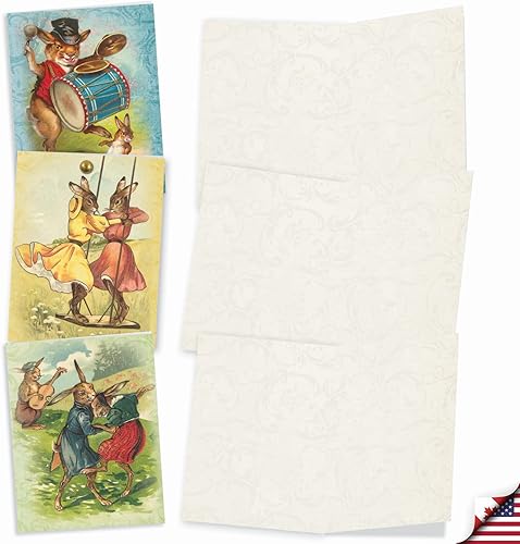 Miniatura 2 de The Best Card Company - 10 tarjetas de agradecimiento surtidas con sobres, juego surtido de tarjetas de agradecimiento de 4 x 5.12 pulgadas - Gatos