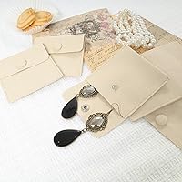 Vista 5 de Heliltd 12pcs bolsa de joyería de microfibra 3.1x3.1 in Bolsas de joyería de microfibra Bolsa de embalaje de joyería de microfibra Bolsas de regalo