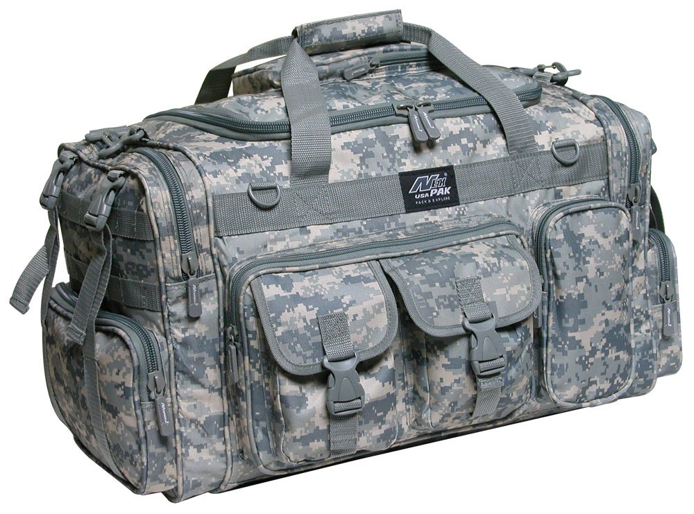 26" 3800cu.in. NexPak Tactical Duffel Range Bag TF126 DM Digital Camouflage