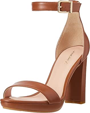 Andrea 2415949 Zapatos de Tacón con Punta Abierta para Mujer, Color Café,  25 : Amazon.com.mx: Ropa, Zapatos y Accesorios
