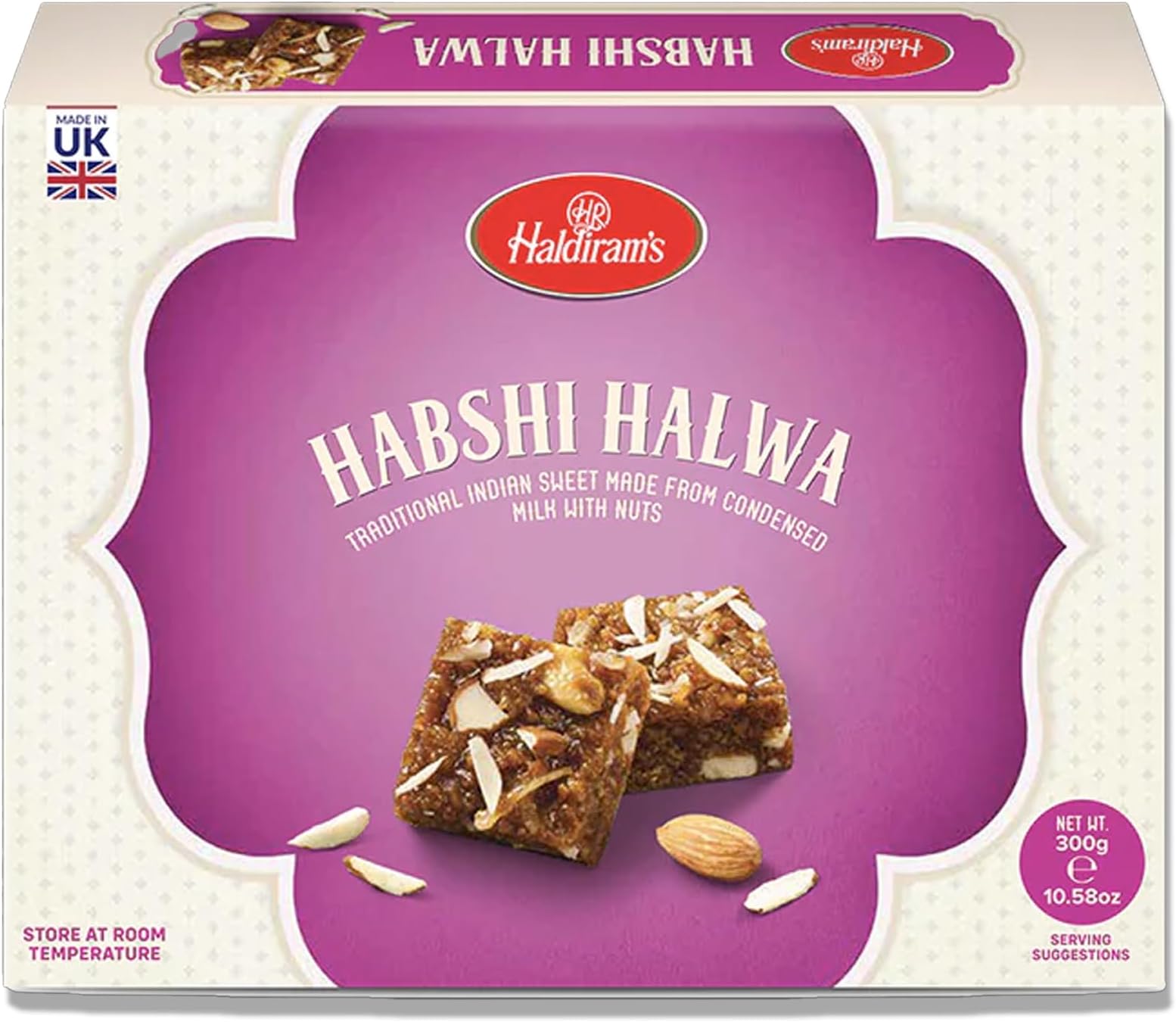 – Haldiram's Habshi Halwa | Dessert | Sweet Gifts | Festival | Celebrations | Popular Indian Sweets | 300g