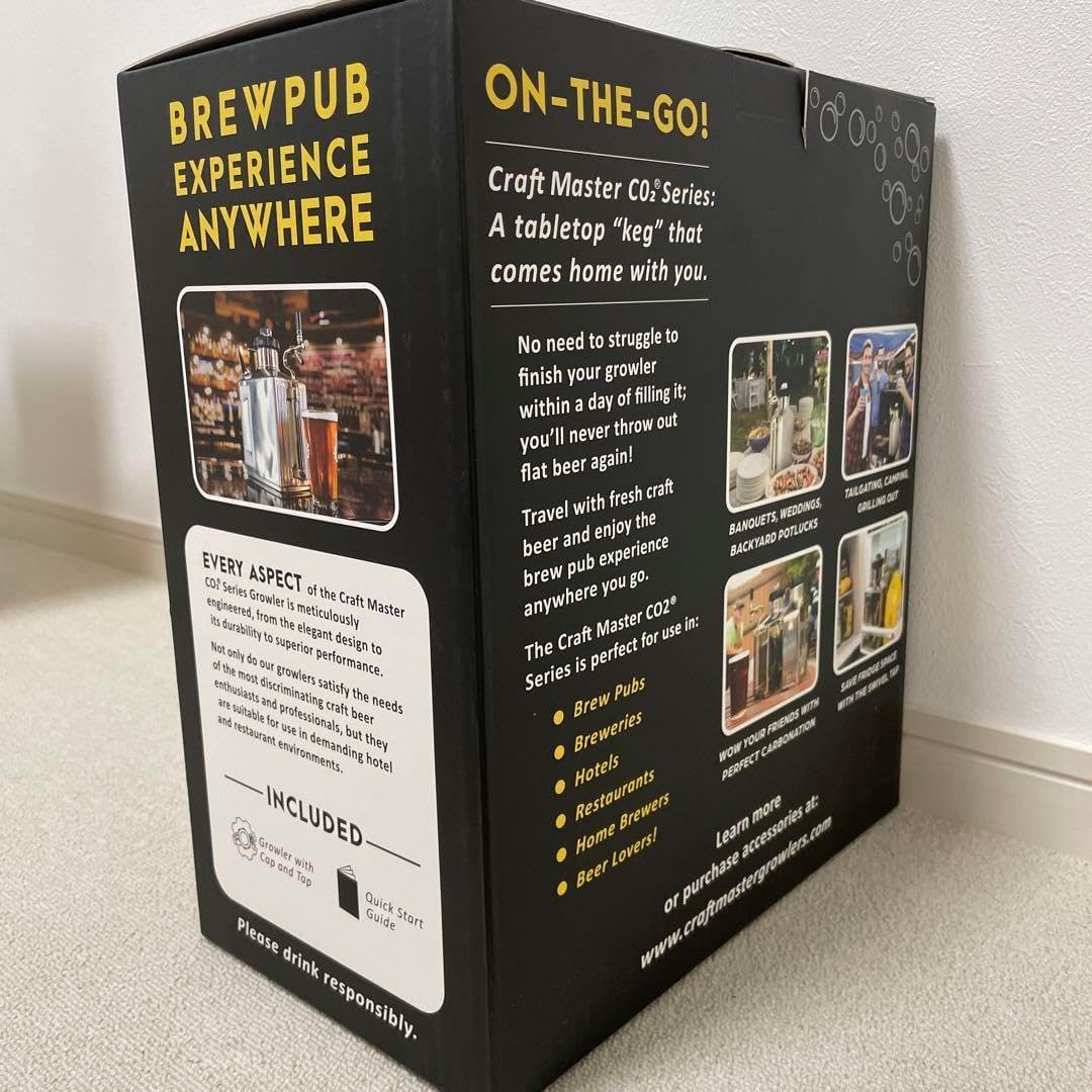 クラフトマスター グロウラー 128oz クラフトマスター グロウラー 128