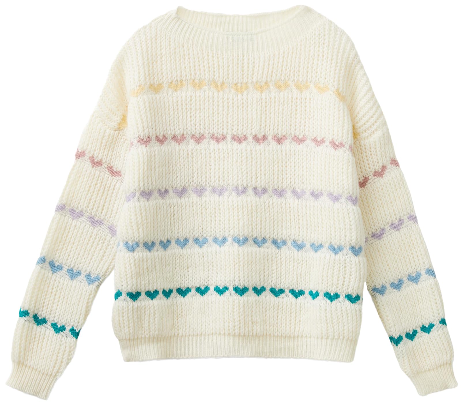 United Colors of Benetton Sweter Dziewczynki Koszulka G-c M/L 1076q106v