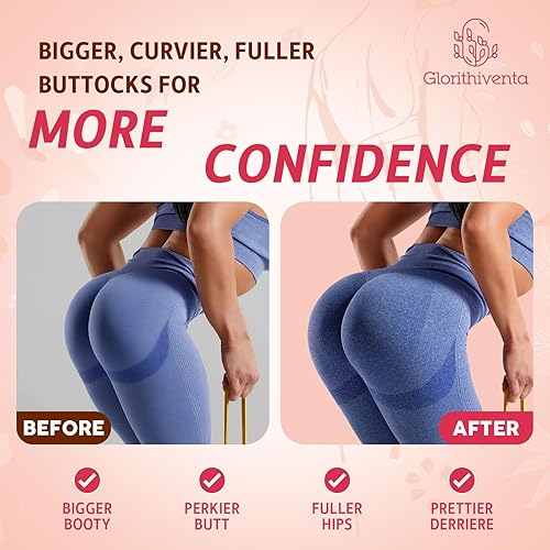 Miniatura 2 de Gomitas de botín para mujer, las gomitas BBL contienen mezcla de hierbas CurvaBoost BBL y monohidrato de creatina para botín, curvas y energía, cero