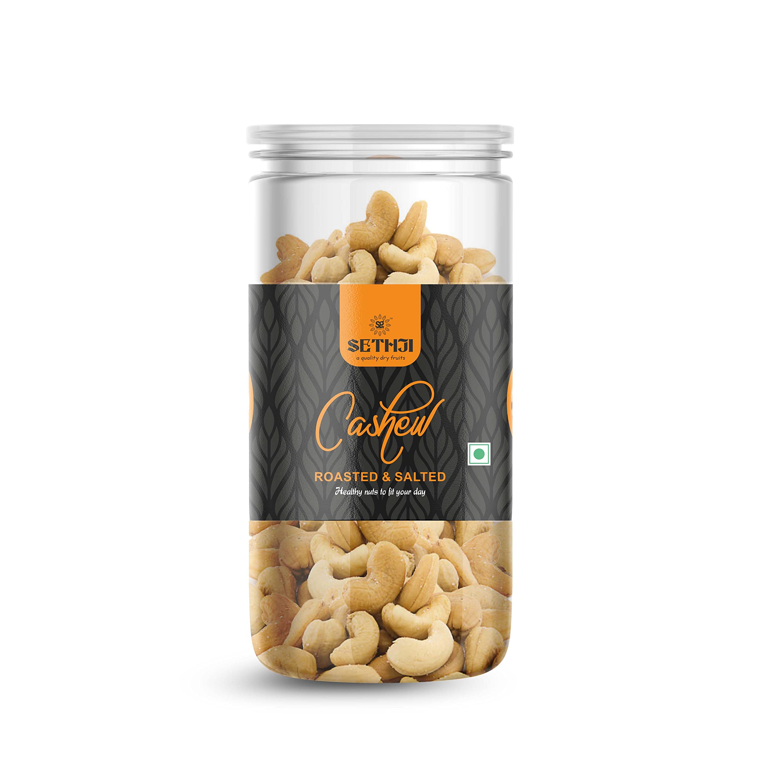 SETHJI Premium Roasted Cashew Nuts | Roasted Flavored Cashew, Jar Pack (Roasted & Salted Cashew, 500g) (B08ZDXC87C) Amazon Price History, Amazon Price Tracker