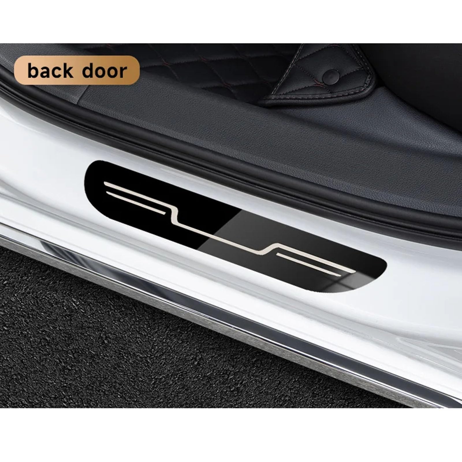 4 sztuki listwy progowe do VW Golf VII 2012-2020