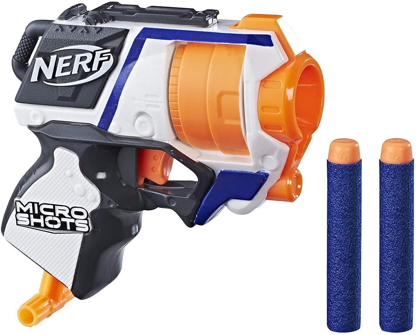 MicroShots N-Strike Elite Strongarm, Includes blaster and 2 darts, For Kids Ages 8 years Old and Up (Multicolour)