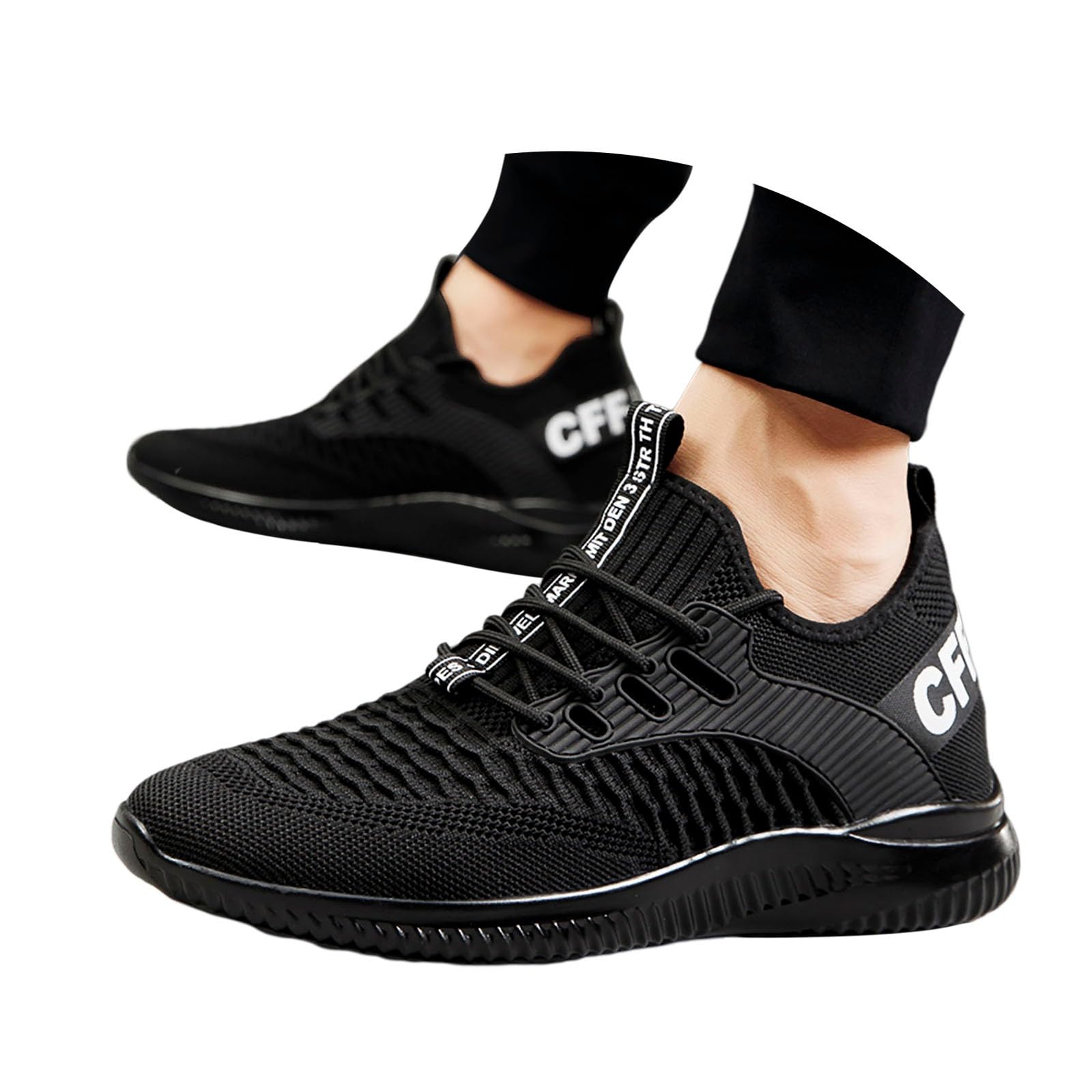 Scarpe Uomo Scarpe Palestra Uomo Corsa Sneakers Bianche Sport Padel Ginnastica Estive Leggere Eleganti Alte Traspiranti da Tennis Senza Nero 41 Sportive Sneaker Invernali Ragazzo Running Shoes