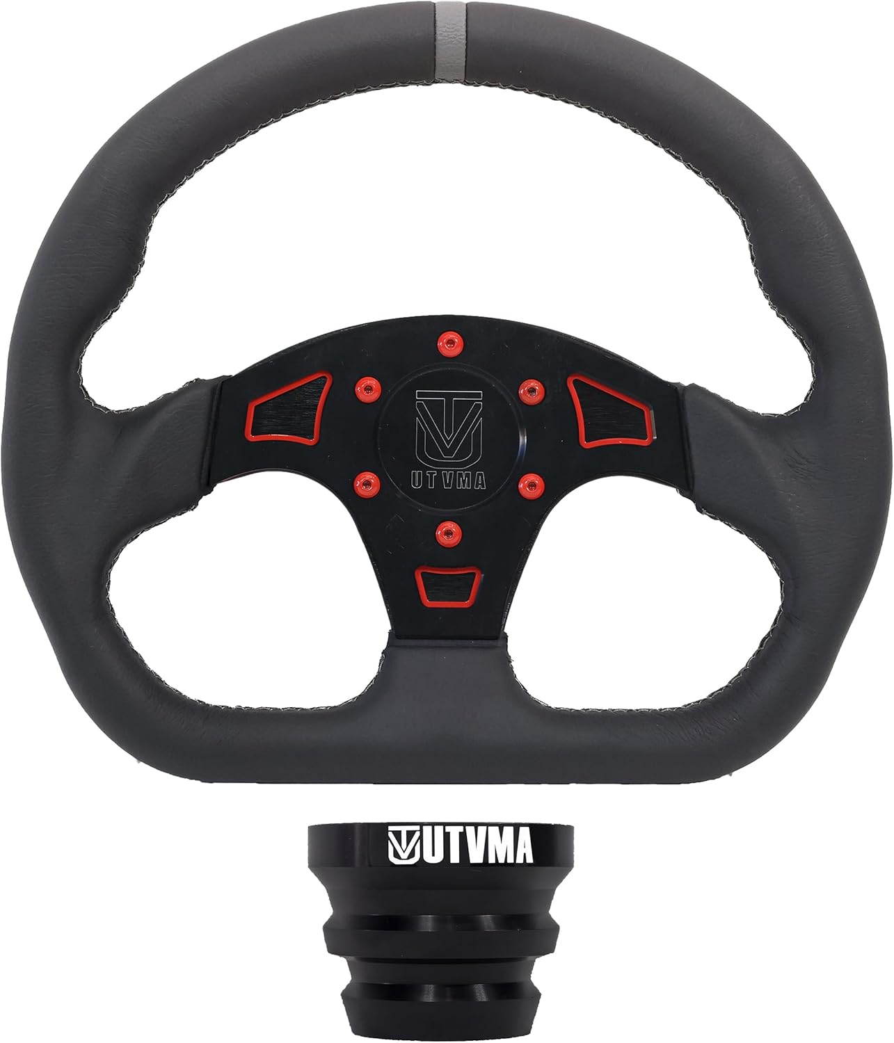 UTV Steering Wheel (Can-Am) (Red, DriftX (D Shape))