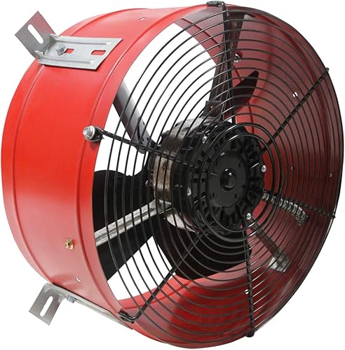 Miniatura 9 de Maxx Air Soporte a dos aguas de grado profesional Ventilador eléctrico para ático, motor de 2.6 amperios 60 Hz y hoja de 14 pulgadas Ventilador