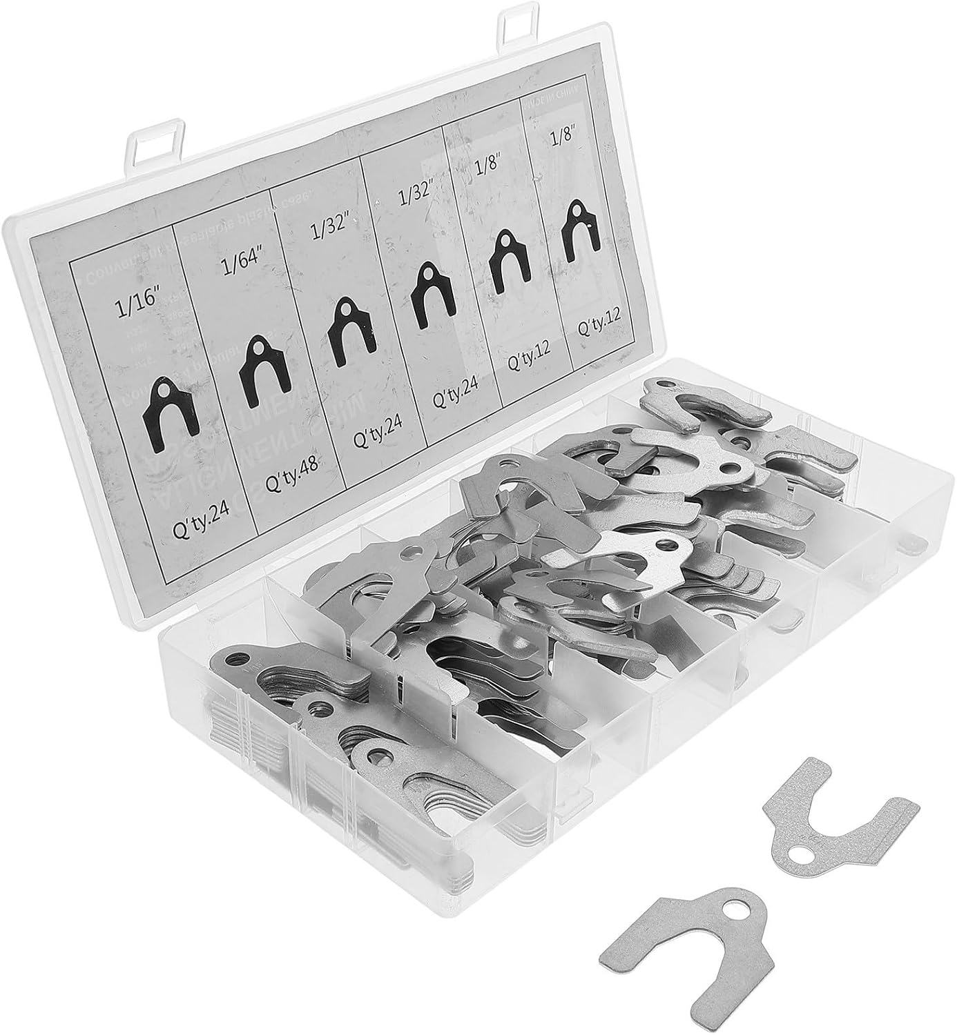Homoyoyo 144pcs Auto Alignment Body Shim Assortment for Car Body Panels