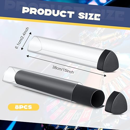 Miniatura 8 de Tapete de juego de 8 piezas de prisma para tubo de juego, soporte para póster, tubo fácil de poner y quitar, funda para almacenamiento de juegos de
