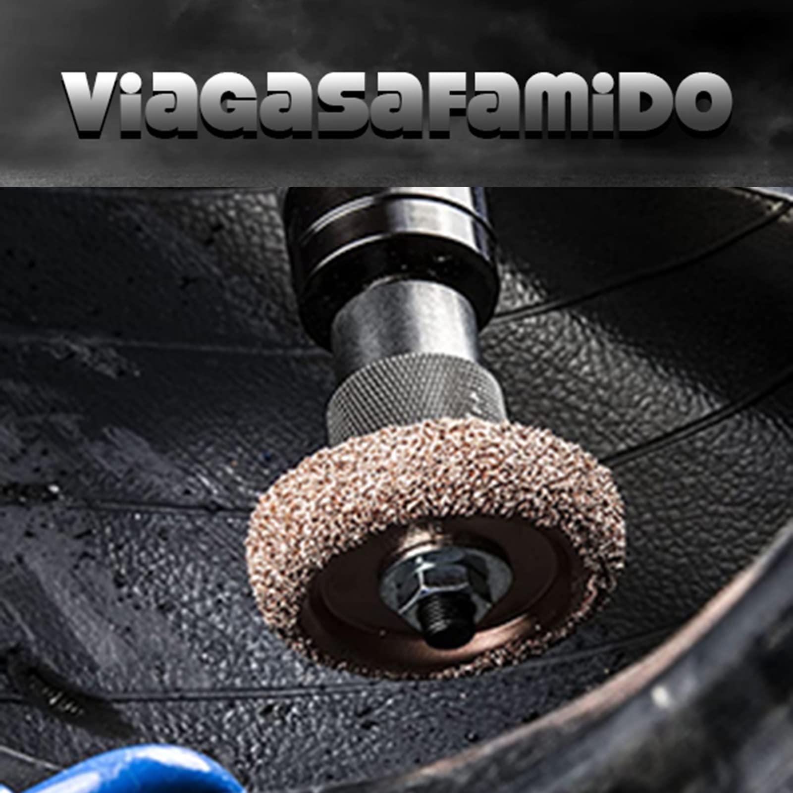 Tungsten Buffing Wheel, High Speed Operation Fast Grinding Light Weight Wear Resistance Grinding Head for Industrial