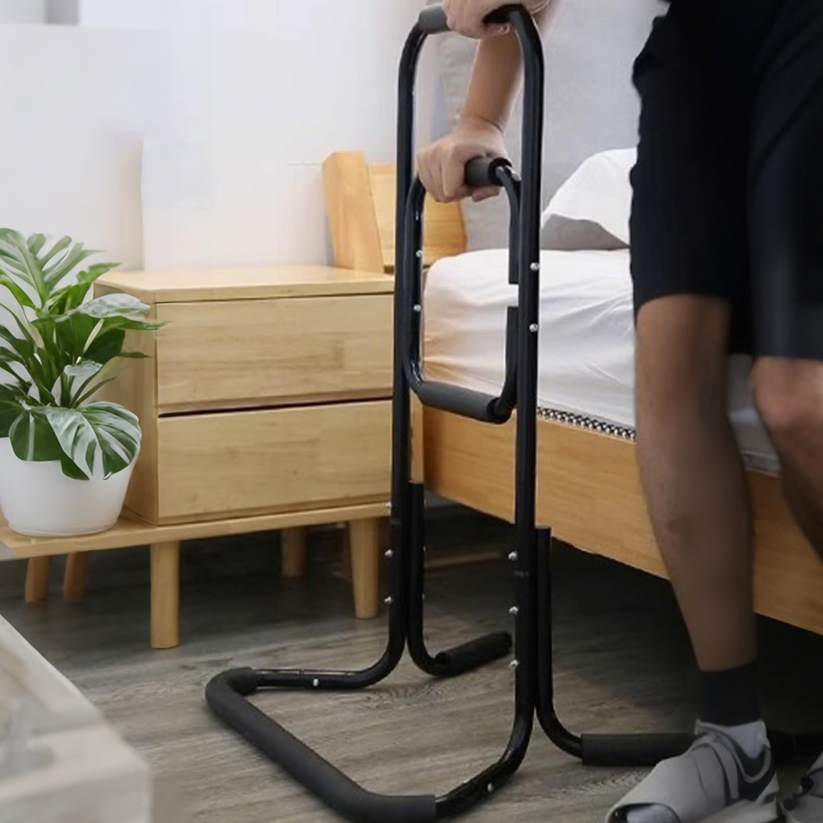 Silla de Asistencia de pie y Paciente portátil, Silla asistida para Estar de pie, Mango de elevación de Movilidad, con diseño fácil de, portátil y Ligero, 2600 g, para recuperación y