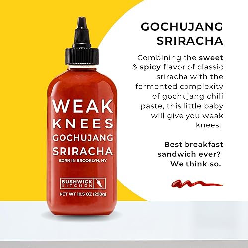 Miniatura 2 de Bushwick Kitchen Weak Knees Gochujang Sriracha jarabe