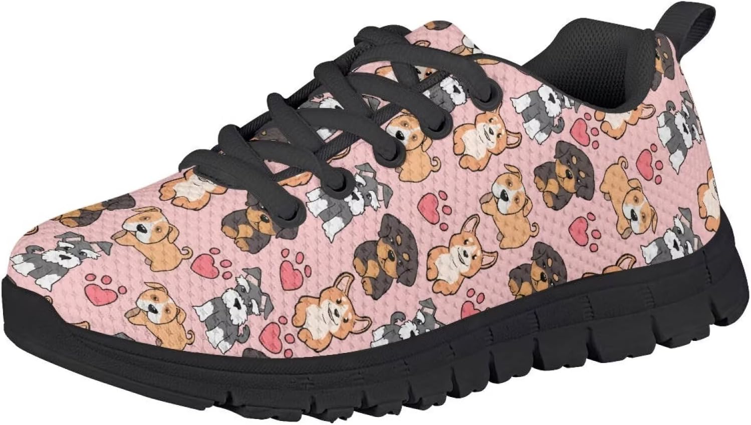 Cozeyat Kids Girls Sports Shoes Lightweight Running Sneakers Breathable Athletic Shoes for Grade School
