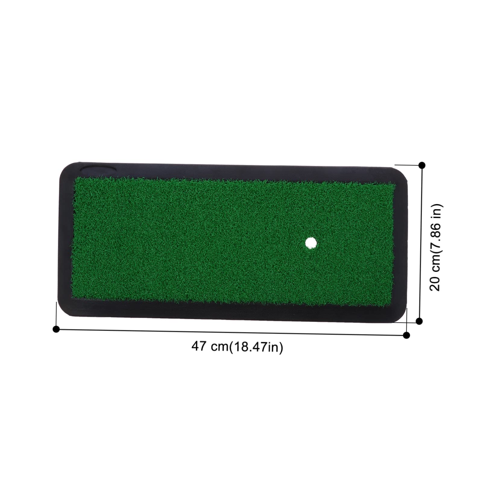 Mipcase Practice Mat for Golf Training Turf Mat Portable Pad Outdoor Golf Practice