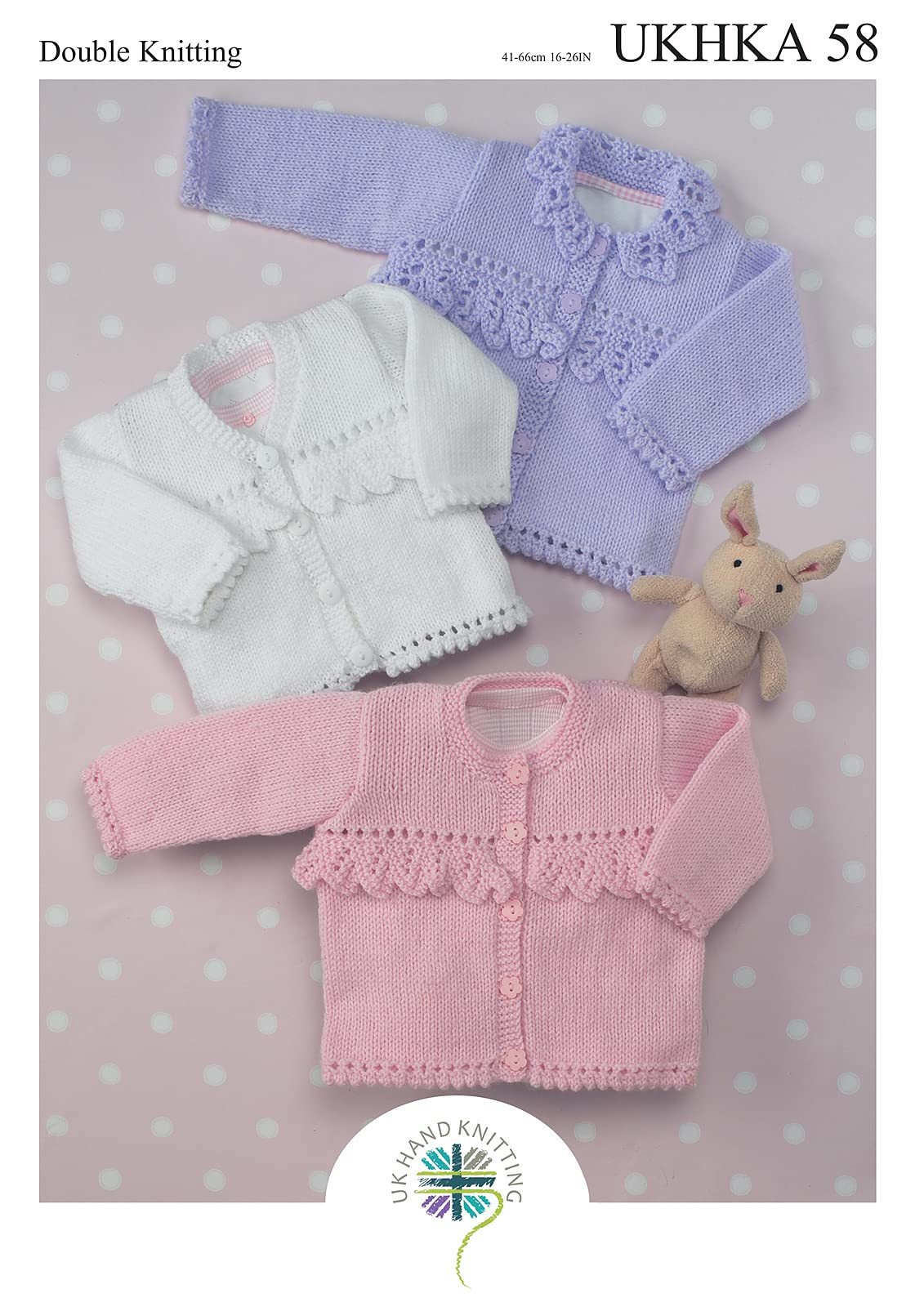 UK Hand Knit Association Baby Knitting Pattern - UKHKA 8