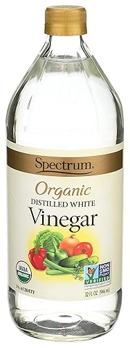 Spectrum Naturals Vinagre destilado blanco orgánico 32 onzas