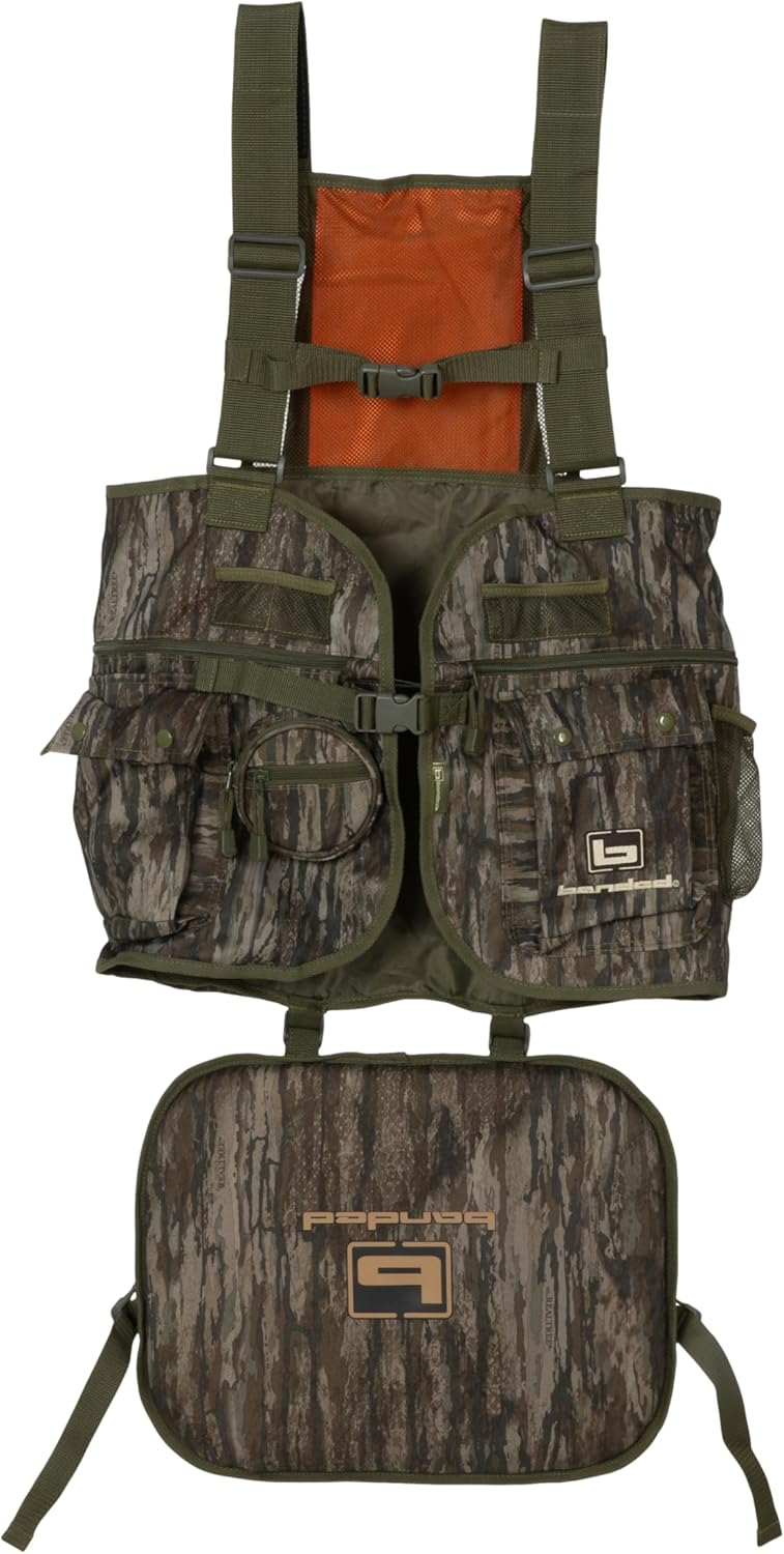 Banded Air Turkey Vest – Ultra-Lightweight, Breathable Hunting Vest with Adjustable Fit & Padded Seat
