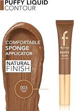 Puffy Liquid Hafif Yapılı & Sünger Aplikatörlü Yoğunluğu Ayarlanabilir Likit Kontür