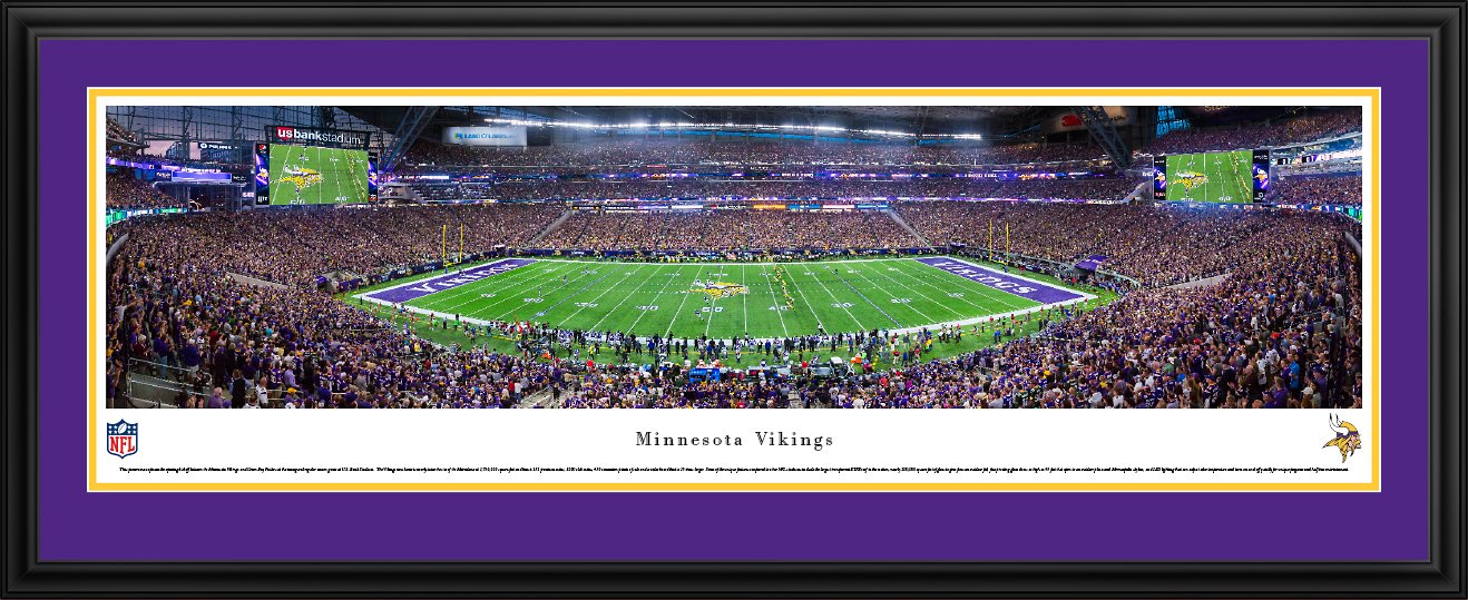 Mn Vikings 1st Game At Us Bank Stadium Blakeway Panoramas