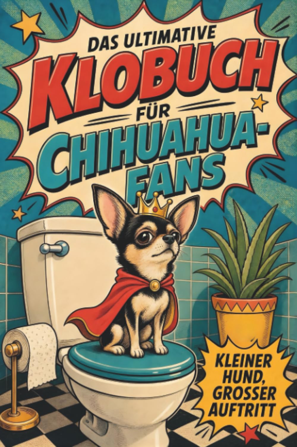 Das ultimative Klobuch für Chihuahua-Fans: Kleiner Hund, großer Auftritt. Lustiges Geschenk für Fans von Chihuahuas, Mini-Hunden und großer Klappe