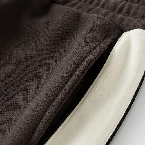 Miniatura 3 de Weierpidan Pantalones deportivos de gamuza sintética para mujer pantalones de baile acampanados para hombre