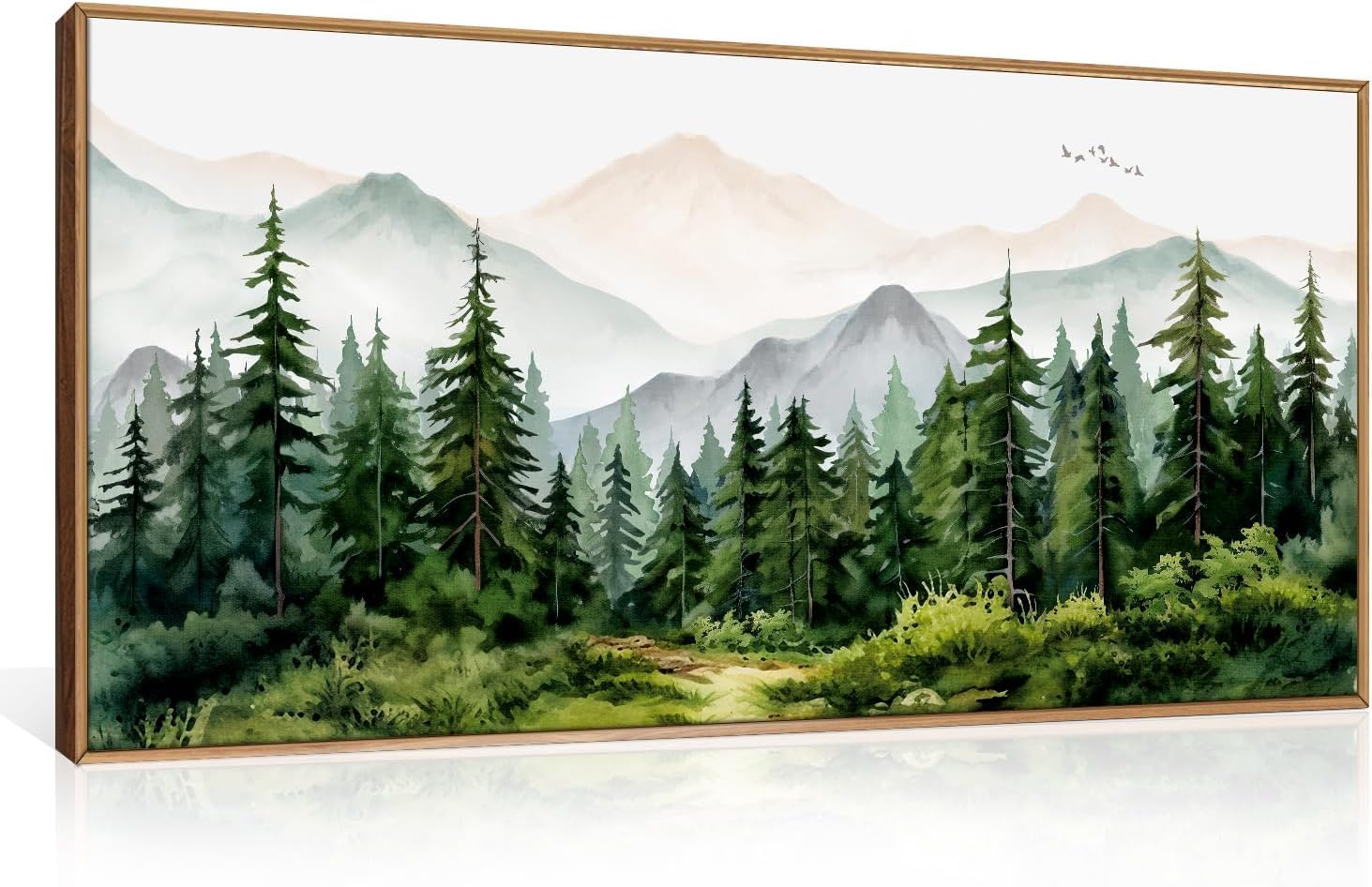 TOARTi Boho Framed Canvas Wall Art Prints,Set of 3 Mid Century Modern Wall Decor,Nature Plants Desert Sun Art Paintings,Bohemian Artwork for Living Room,Bedroom,Dining Room,Office - 16x24inchx3 — view 18