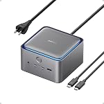 Anker Prime TB5 Docking Station, 14-in-1 Thunderbolt 5 Dock with 120Gbps Max Transfer, 140W Max Charging, Ambient LED Lighting, Cooling System, Up to 8K Display for Thunderbolt 5/4 Laptops