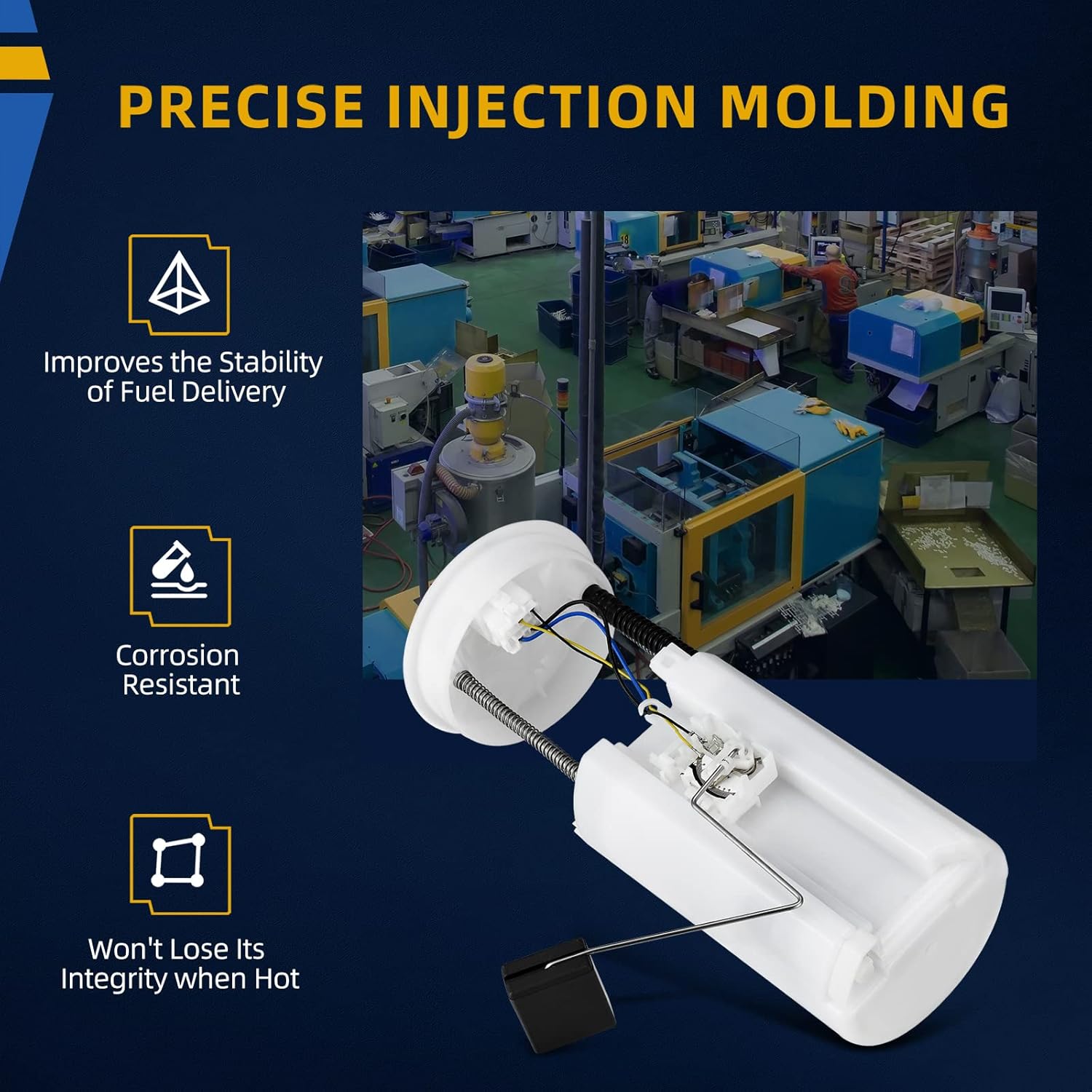 DWVO Fuel Pump Compatible with 2003 2004 2005 2006 2007 Accord 2.4L GAS