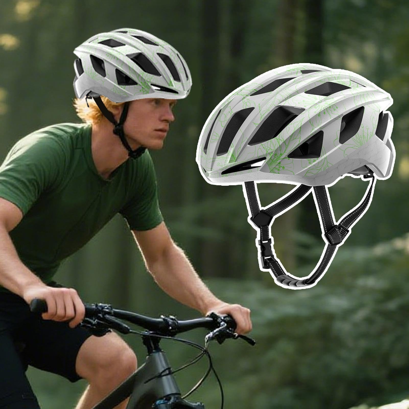 rowerowy Ochronny Regulowany Oddychający Przewiewny