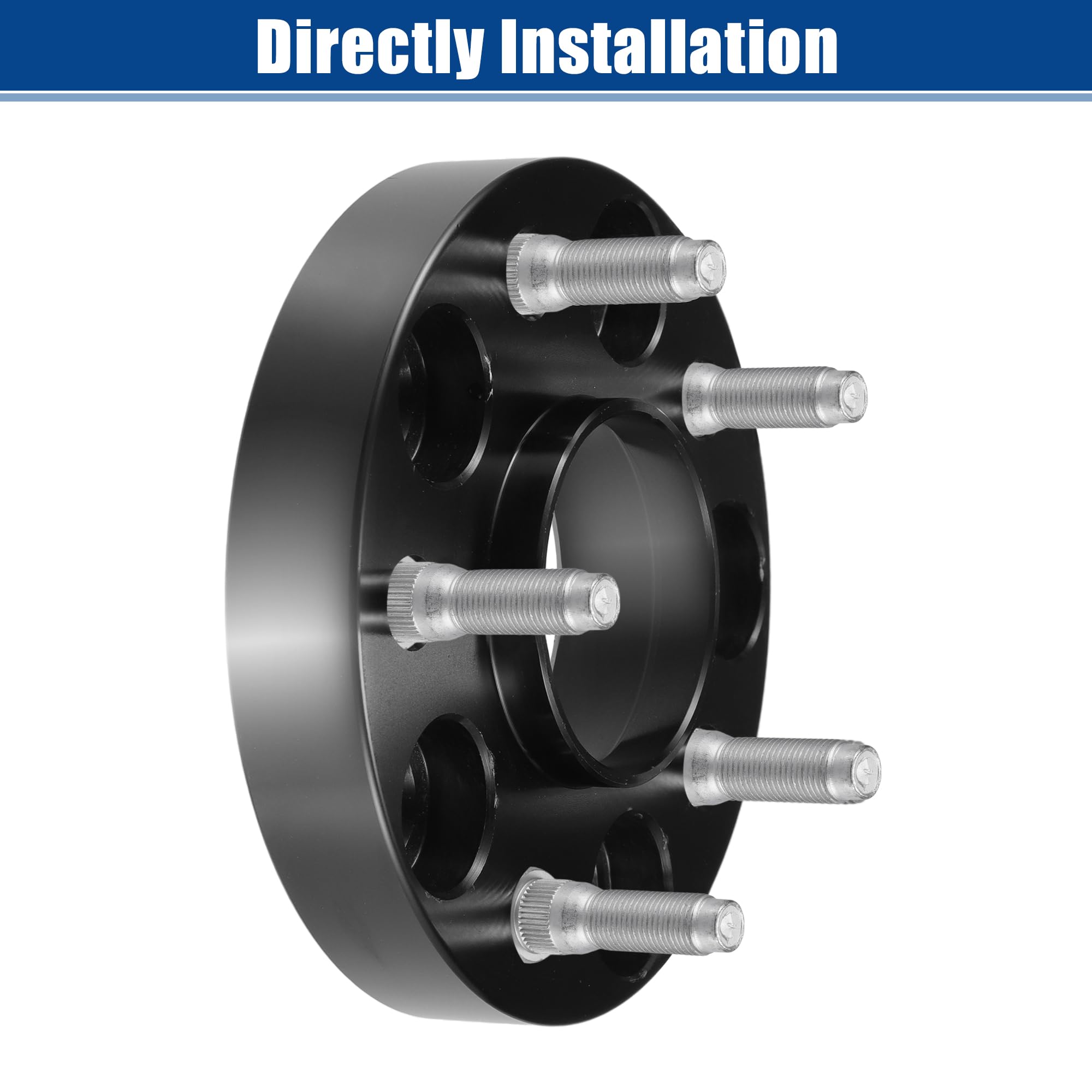 A ABSOPRO 1/2"-20 Bullone per Dado Ruota Adatto per Jeep Wrangler No.68003282AA - 5 Pezzi