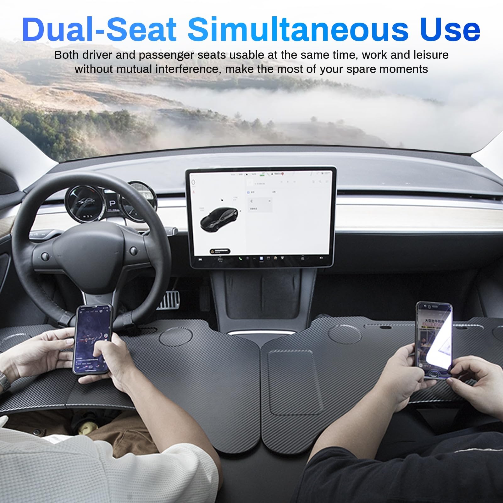 Amazon.com: DGXWLLW Foldable Table Tray for Tesla Model Y Juniper