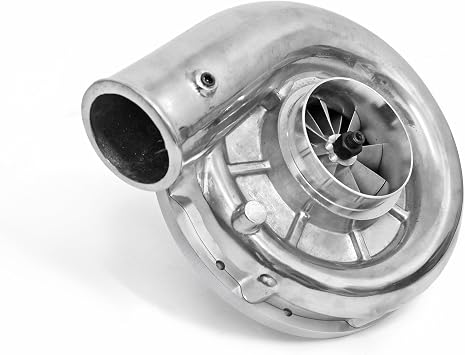 6-71 Roots Supercharger Head Unit - 3-Lobe Twisted Rotors, Polished Aluminum Case, Standalone Blower for Custom Builds, Universal Drive Pattern