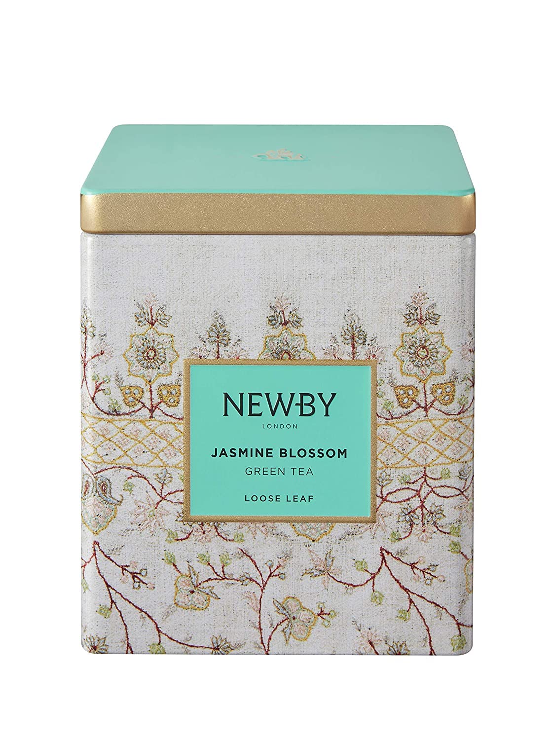 Jasmine Blossom – 125g Loose Leaf Tea Caddy – Floral & Fragrant Green Tea by Newby Teas