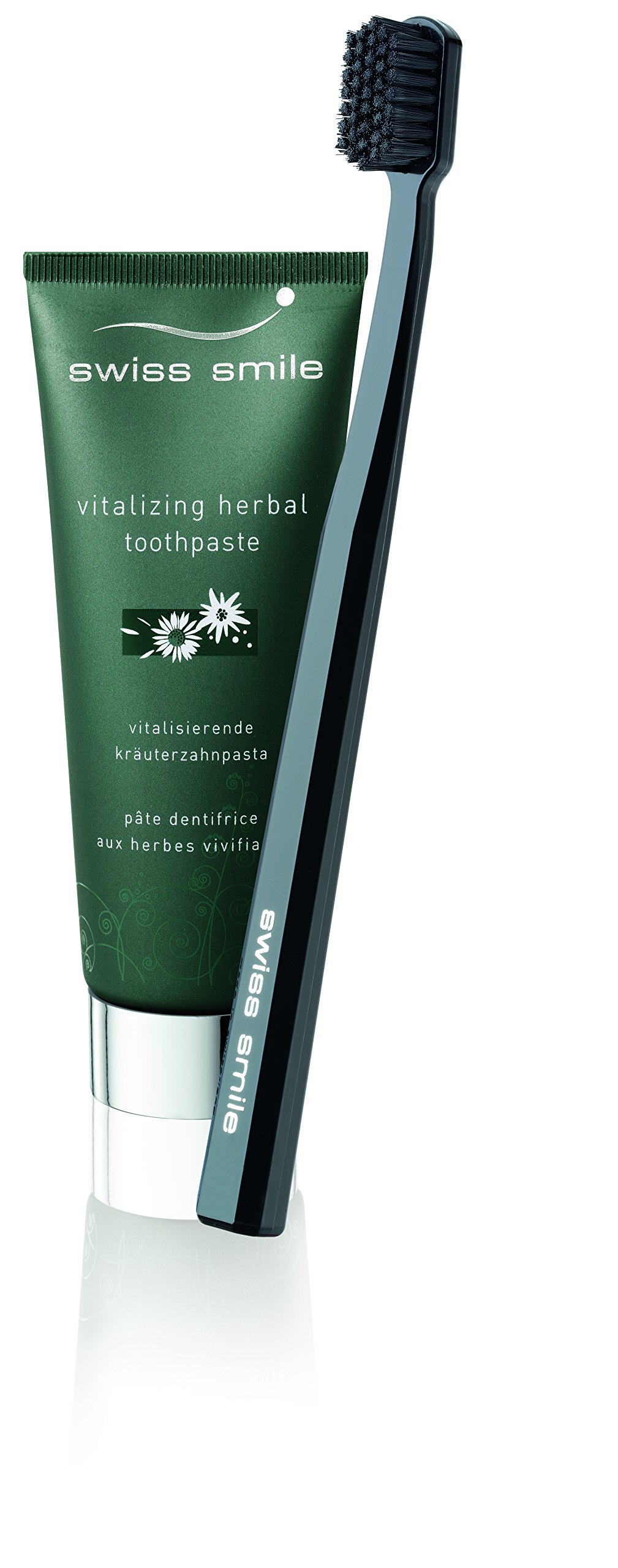 Swiss Smile Herbal Bliss pasta do zębów + szczoteczka do zębów, 75 ml