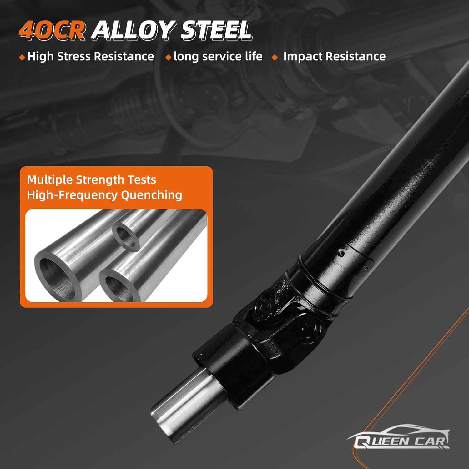 5273310AA Rear Drive Shaft Prop Shaft 80.75" Driveshaft Assembly, Compatible with 2007-2017 Jeep Compass Patriot AWD & 2007-2008 Dodge Caliber AWD | Replaces OEM# 5273310AA, 5273310AB