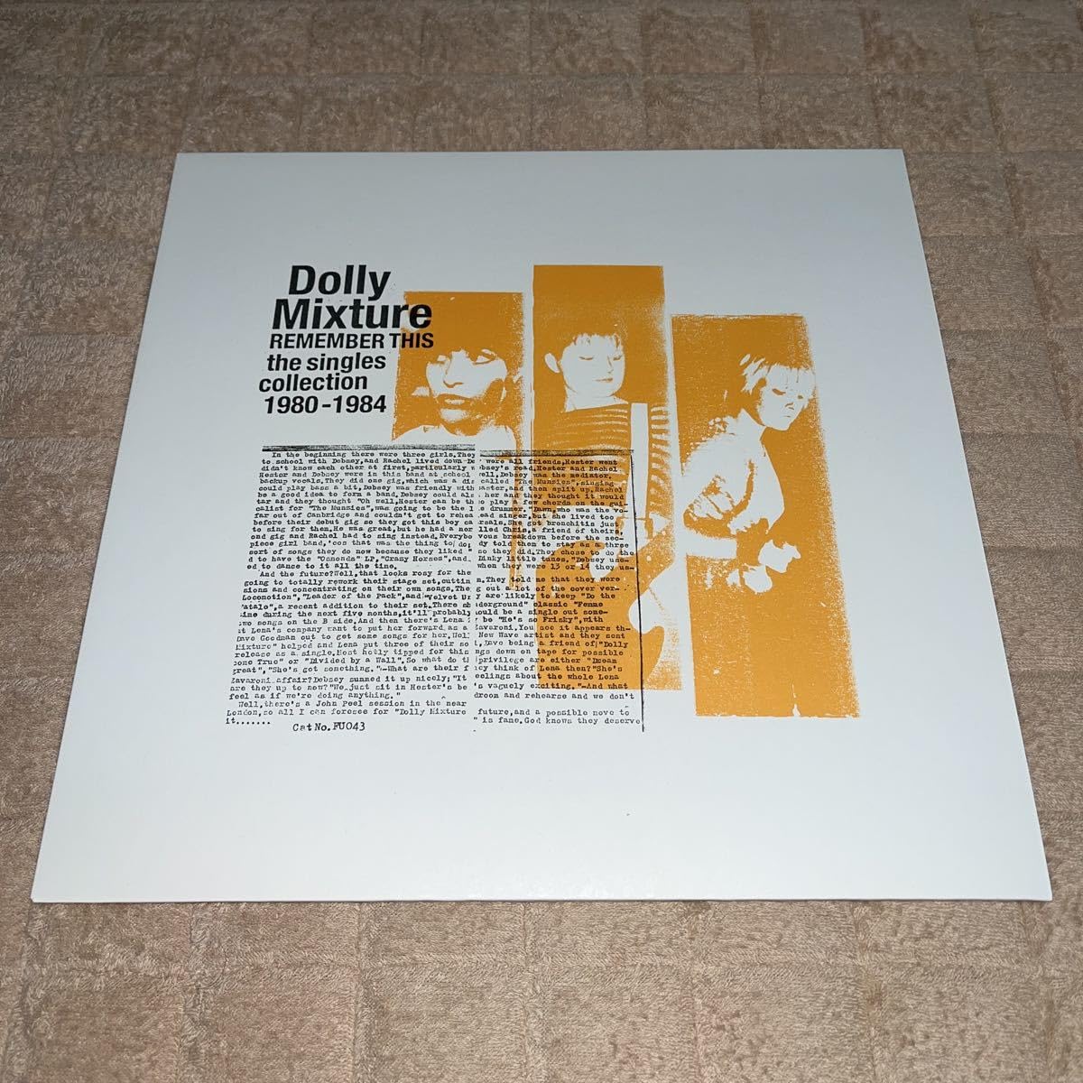 DOLLY MIXTURE 限定ホワイトLPレコード REMEMBER THIS DOLLY MIXTURE 限定ホワイトLPレコード REMEMBER THIS