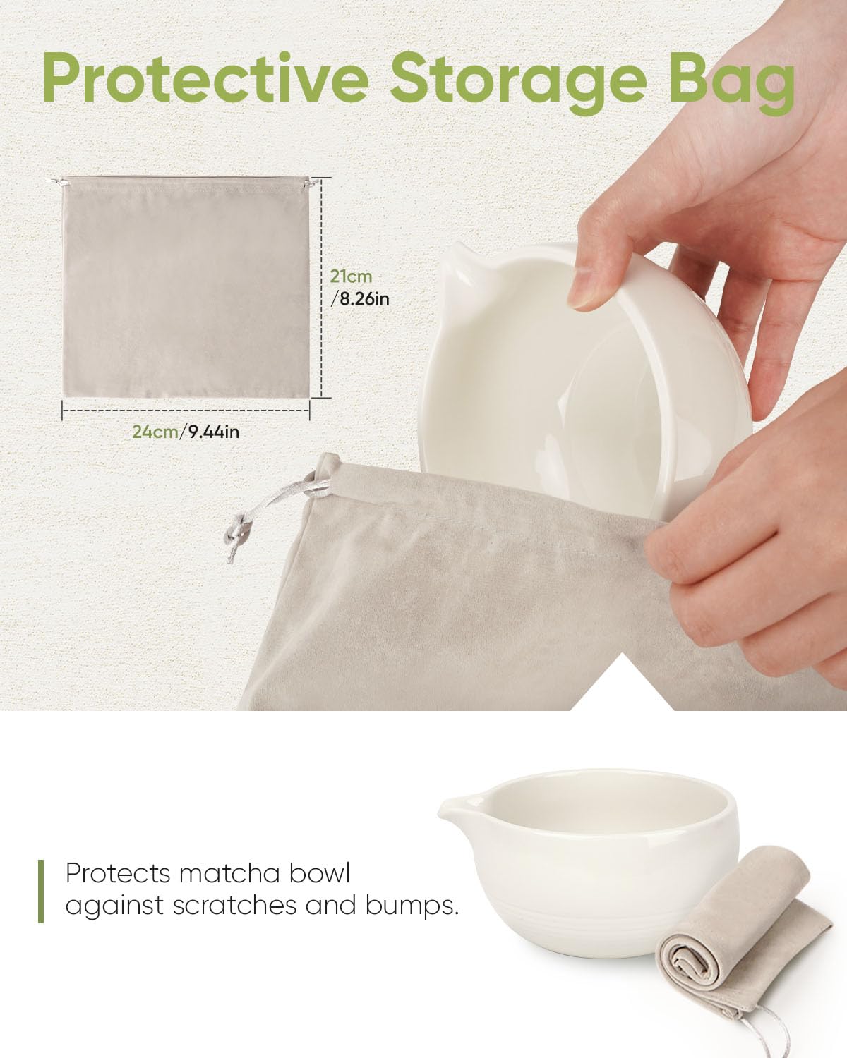 Amazon.com: Joiish 抹茶碗附壺嘴陶瓷抹茶碗(Chawan) 傳統抹茶攪拌碗