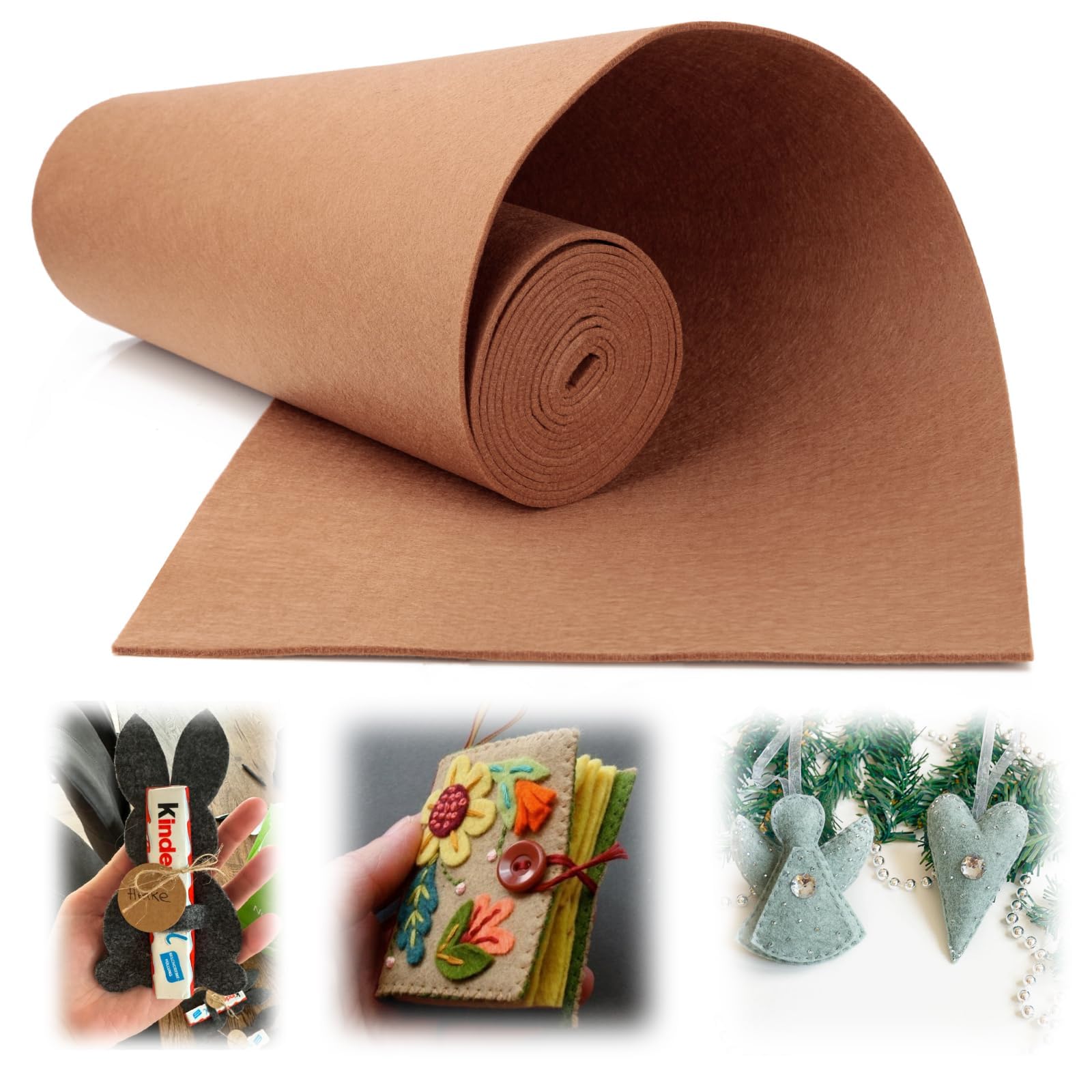 Bastelfilz aus Wollfilz 20x30 cm, 1mm, Filzplatten, grautöne Bastelfilz aus Wollfilz 20x30 cm, 1mm, Filzplatten, grautöne