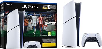 وحدة تحكم الألعاب الرقمية Sony PlayStation 5 / حزمة ألعاب FC26 (Bilkom - الموزع الرسمي مضمون)