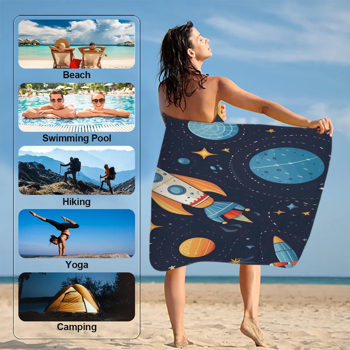 Amazon.com: Tablerazzi Spaceship Rocket Ship Galaxy Theme